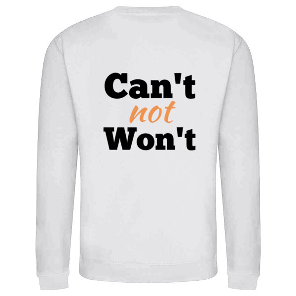 Can't Not Won't Adult Sweatshirt Thumbnail